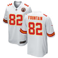 Men’s Kansas City Chiefs #82 Daurice Fountain Nike White Vapor Untouchable Limited Jersey