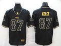 Men’s Kansas City Chiefs #87 Travis Kelce Black Alternate Jersey