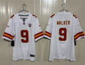 Men’s Kansas City Chiefs #9 Kenneth Walker III Nike White Vapor F.U.S.E. Limited Jersey