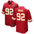 Men’s Kansas City Chiefs #92 Derrick Nnadi Nike Red Vapor Untouchable Limited Jersey