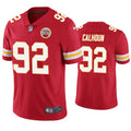 Men’s Kansas City Chiefs #92 Shilique Calhoun Nike Red Vapor Untouchable Limited Jersey