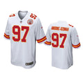Men’s Kansas City Chiefs #97 Felix Anudike-Uzomah Nike White Vapor Untouchable Limited Jersey(2)