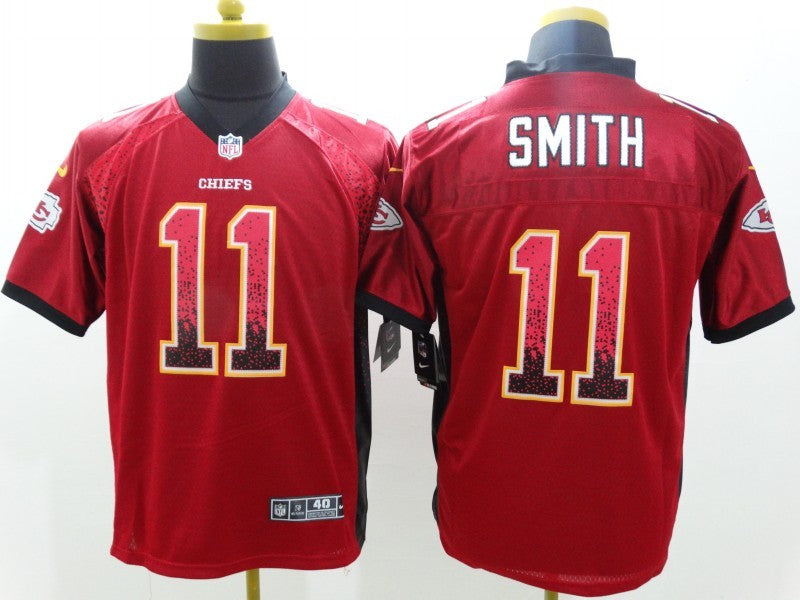 Men’s Kansas City Chiefs Alex Smith #11 Red Jersey