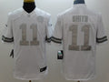 Men’s Kansas City Chiefs Alex Smith #11 White Jersey