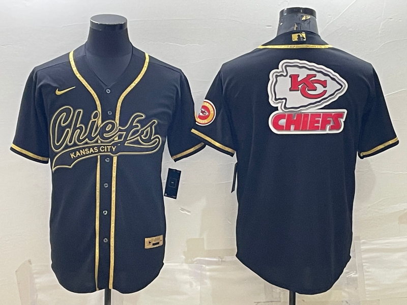 Men’s Kansas City Chiefs Black Jersey
