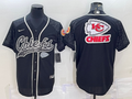 Men’s Kansas City Chiefs Black RFLCTV Limited Jersey