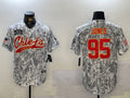 Men’s Kansas City Chiefs Chris Jones #95 Arctic Camo 2024 Salute to Service Jersey