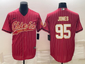 Men’s Kansas City Chiefs Chris Jones #95 Red Jersey Joint Edition