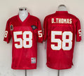 Men’s Kansas City Chiefs Derrick Thomas Mitchell & Ness Red Legacy Jersey
