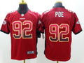 Men’s Kansas City Chiefs Dontari Poe #92 Red Jersey