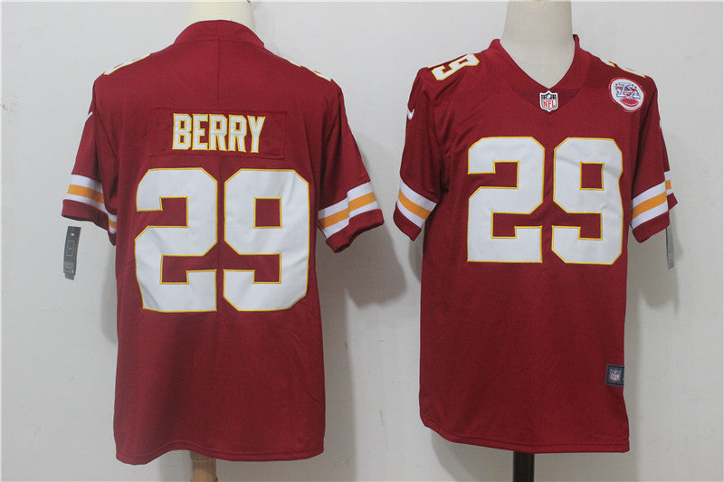 Men’s Kansas City Chiefs Eric Berry #29 Red Jersey