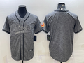 Men’s Kansas City Chiefs Grey Blank Jersey