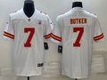 Men’s Kansas City Chiefs Harrison Butker #7 White Jersey