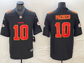 Men’s Kansas City Chiefs Isiah Pacheco #10 Black Jersey