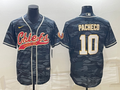 Men’s Kansas City Chiefs Isiah Pacheco #10 Grey Camouflage Jersey Joint Edition