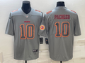 Men’s Kansas City Chiefs Isiah Pacheco #10 Grey Jersey