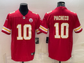 Men’s Kansas City Chiefs Isiah Pacheco #10 Red Jersey
