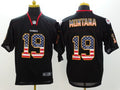 Men’s Kansas City Chiefs Joe Montana #19 Black Jersey