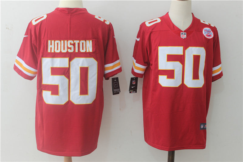 Men’s Kansas City Chiefs Justin Houston #50 Red Jersey