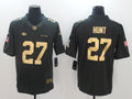 Men’s Kansas City Chiefs Karim Hunt #27 Black Jersey