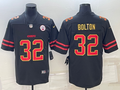 Men’s Kansas City Chiefs Nick Bolton #32 Black Jersey