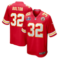 Men’s Kansas City Chiefs Nick Bolton #32 Red Super Bowl LVIII Jersey