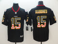 Men’s Kansas City Chiefs Patrick Mahomes #15 Black Authentic Jersey