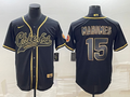 Men’s Kansas City Chiefs Patrick Mahomes #15 Black Jersey Joint Edition