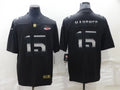 Men’s Kansas City Chiefs Patrick Mahomes #15 Black Vapor Elite Jersey