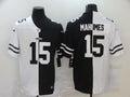 Men’s Kansas City Chiefs Patrick Mahomes #15 Black/White Jersey