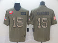 Men’s Kansas City Chiefs Patrick Mahomes #15 Brown Jersey