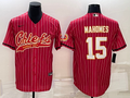 Men’s Kansas City Chiefs Patrick Mahomes #15 Red Jersey Joint Edition