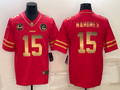 Men’s Kansas City Chiefs Patrick Mahomes #15 Red Jersey