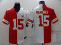 Men’s Kansas City Chiefs Patrick Mahomes #15 Red/White Jersey