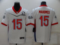 Men’s Kansas City Chiefs Patrick Mahomes #15 White ALL STAR Jersey