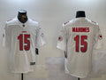 Men’s Kansas City Chiefs Patrick Mahomes #15 White Team Jersey
