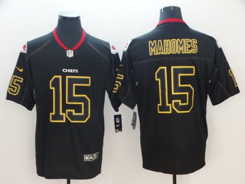 Men’s Kansas City Chiefs Patrick Mahomes Black Alternate Jersey