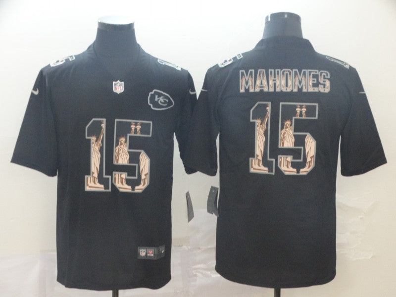 Men’s Kansas City Chiefs Patrick Mahomes Black Jersey