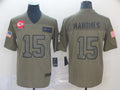 Men’s Kansas City Chiefs Patrick Mahomes Brown Jersey