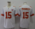 Men’s Kansas City Chiefs Patrick Mahomes II #15 White Jersey