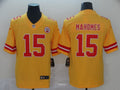 Men’s Kansas City Chiefs Patrick Mahomes Yellow Inverted Legend Jersey