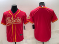Men’s Kansas City Chiefs Red Blank Jersey