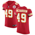 Men’s Kansas City Chiefs Retired Player #49 Tony Richardson Nike Red Game Player Football Jersey