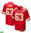 Men’s Kansas City Chiefs Retired Player #63 Willie Lanier Nike Red Vapor Untouchable Limited Jersey