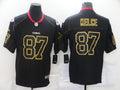 Men’s Kansas City Chiefs Travis Kelce #87 Black Authentic Jersey