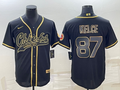 Men’s Kansas City Chiefs Travis Kelce #87 Black Jersey Joint Edition