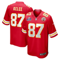Men’s Kansas City Chiefs Travis Kelce #87 Red Super Bowl LVIII Jersey