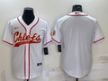 Men’s Kansas City Chiefs White Blank Jersey