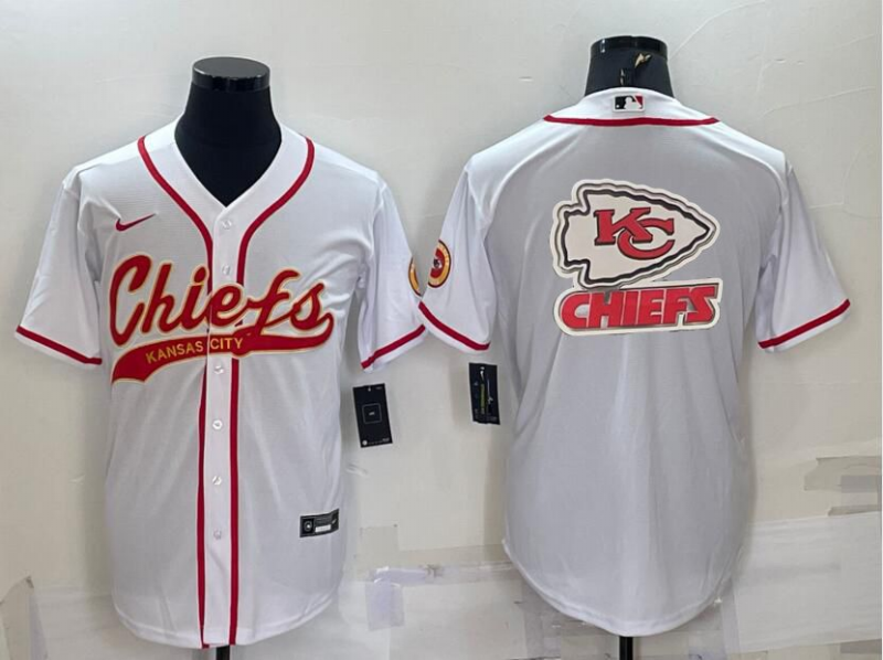 Men’s Kansas City Chiefs White Jersey