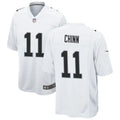 Men’s Las Vegas Raiders #11 Jeremy Chinn Nike White Vapor F.U.S.E. Limited Player Jersey
